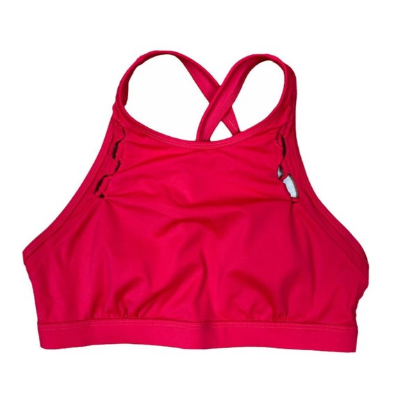 Athleta Intimates & Sleepwear Athleta Red Underwire Sports Bra 34